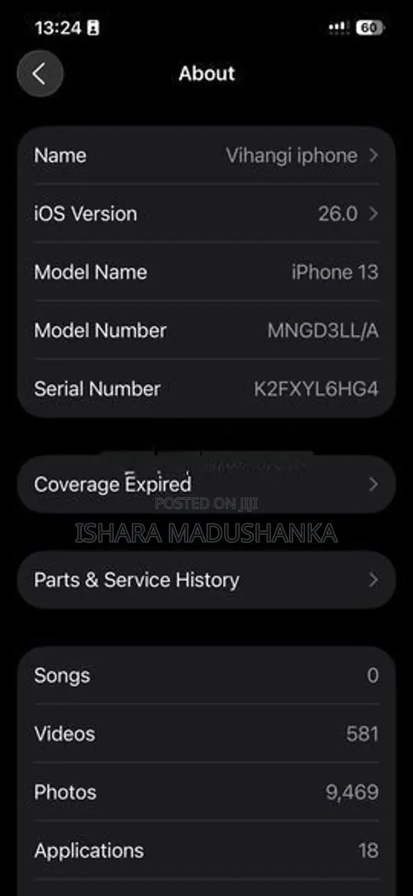 Apple iPhone 13 128GB (Used)