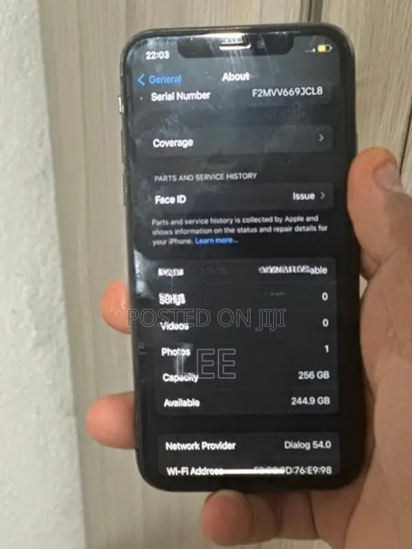 Apple iPhone X 256GB (Used)