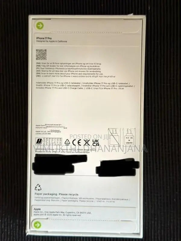 Apple iPhone 17 Pro (Brand New)