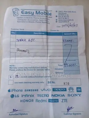 Tecno Spark 40C (Used)