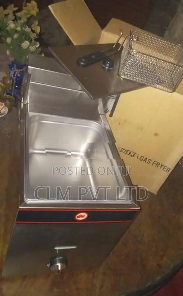 Gas Deep Oil Fryer 8 L