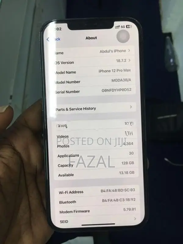 Apple iPhone 12 Pro Max 128GB (Used)