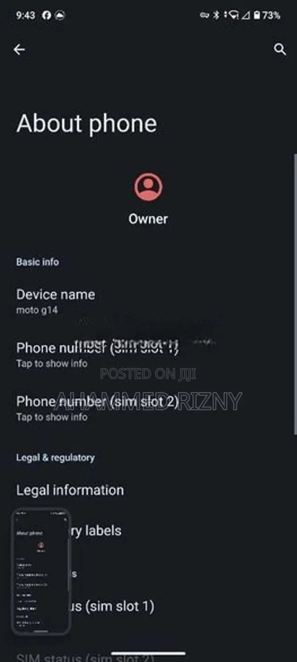 Moto G30 (Used)