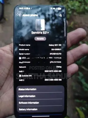 Samsung Galaxy S21 Plus (Used)