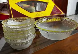 7 Piece Glass Snack Bowl Set