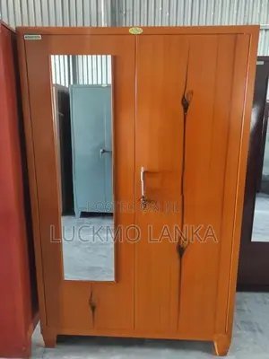 New 6x4 Size Steel Cupboard With Mirror (Yyy3)