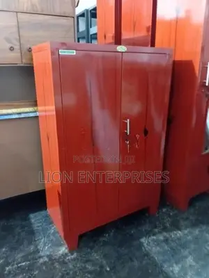 4ft Steel Half Cupboards 2 Door