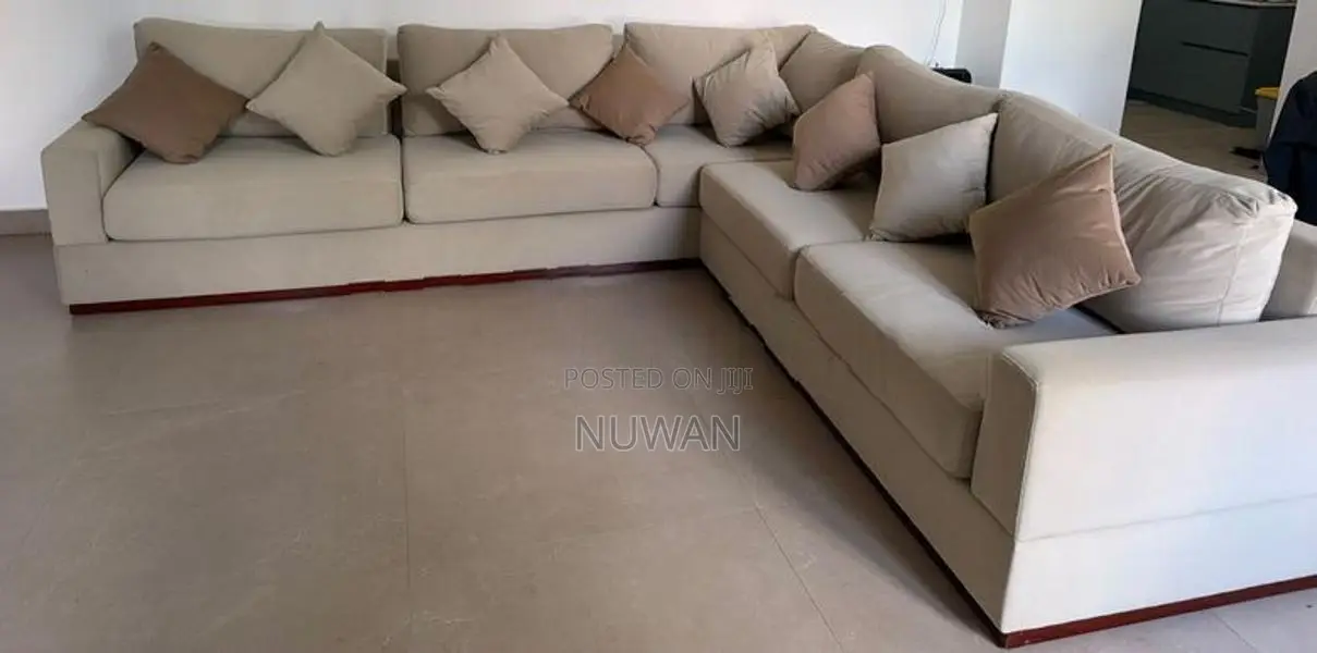 Spacious L-shaped Couch