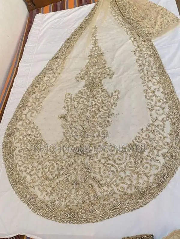 Luxury Heavy Stone Work Kandyan Bridal Saree