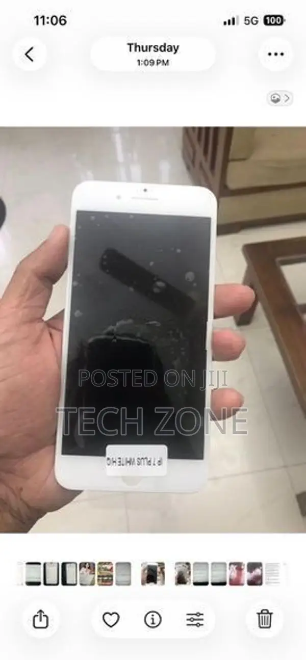 iPhone 7 Plus White Display