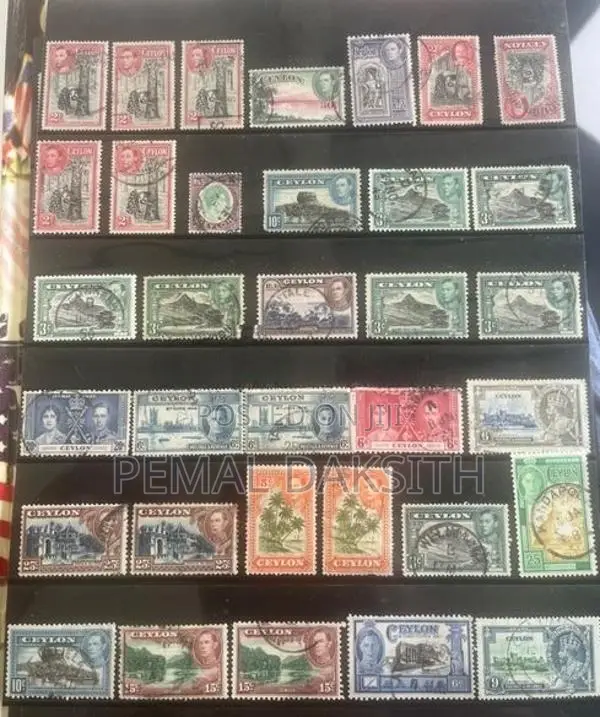 Ceylon Sri Lanka Stamps