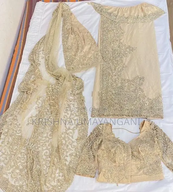 Luxury Heavy Stone Work Kandyan Bridal Saree