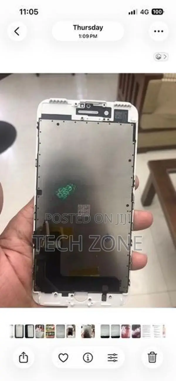 iPhone 7 Plus White Display