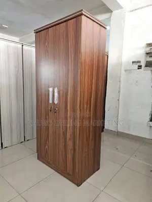 New Melamine 2 Door Cupboard Wardrobe 6*2.5ft