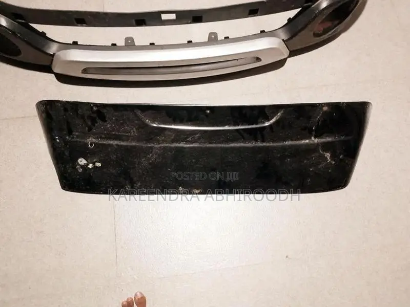 Panda front bumper and rear spoiler