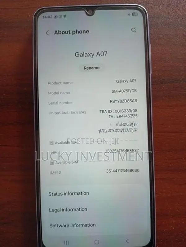 Samsung Galaxy A07 (Used)