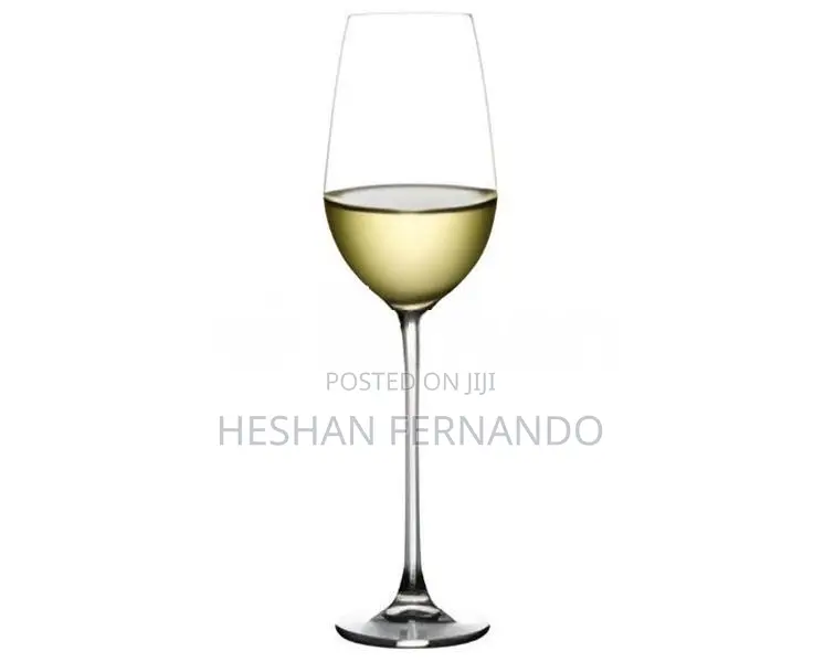 Edelita Crystal Chardonnay Glasses Set