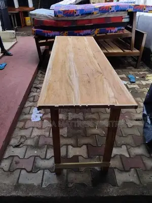 Table with Bench 6ft ×15inch Mahogani