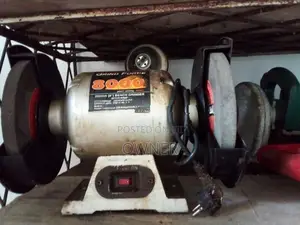 Bench grinder with lamp 200 mm