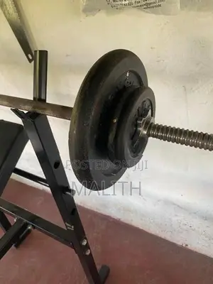 Weight set & Multifunction adjustable bench