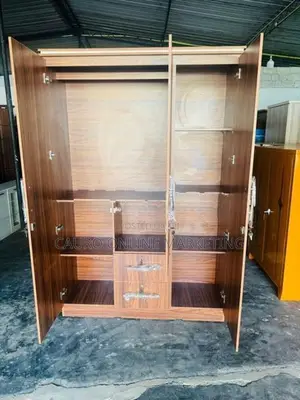 New Melamine 3 Door Cupboard Wardrobe Large