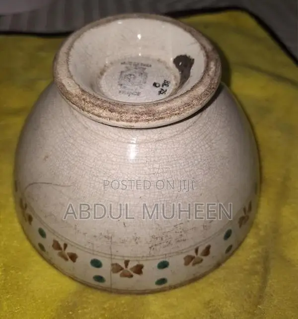 Rare Antique French Ceramic Bowl