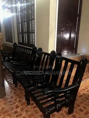 Wooden Settee (3+1+1)