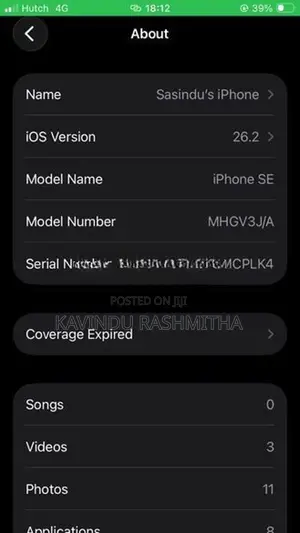 Apple iPhone SE 2 (Used)