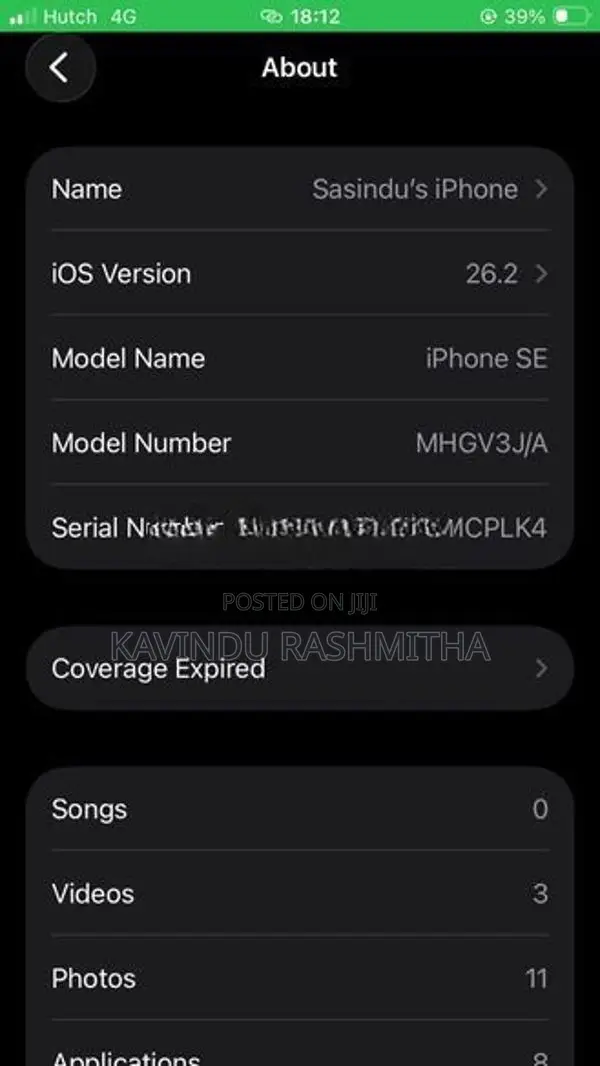 Apple iPhone SE 2 (Used)