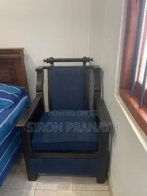Used Wooden Sofa