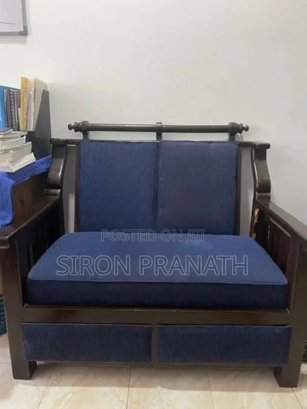 Used Wooden Sofa