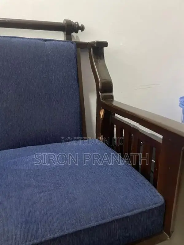 Used Wooden Sofa