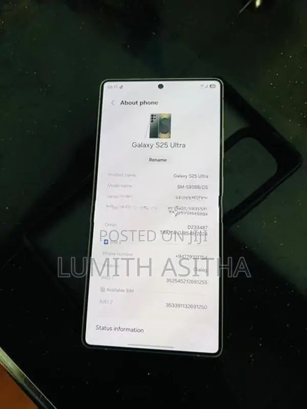 Samsung Galaxy S25 Ultra 256GB (Used)