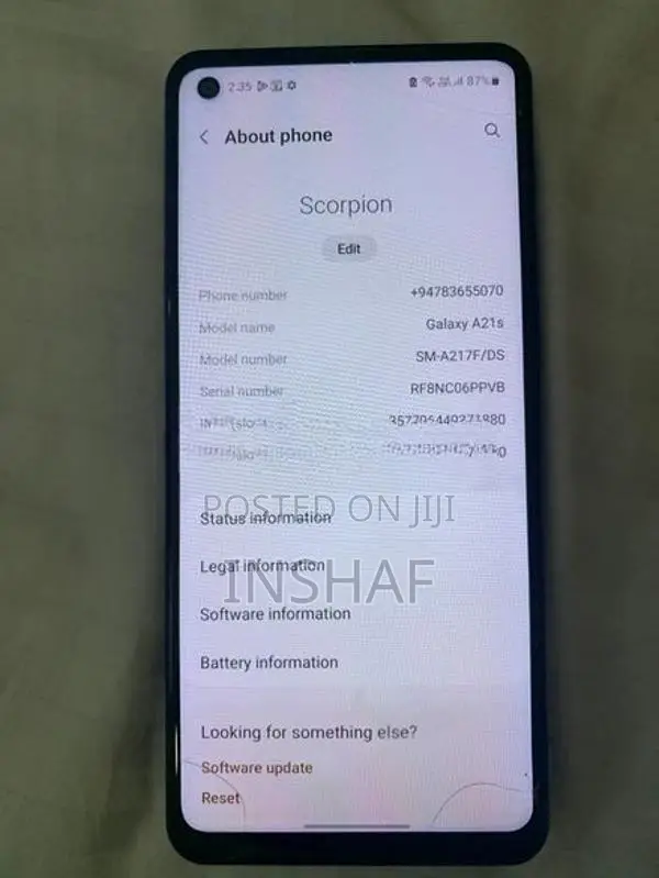 Samsung Galaxy A21s (Used)