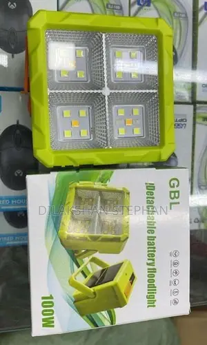 100W Rechargeable Solar Charging Flood light