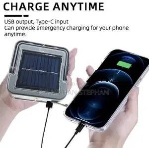 100W Rechargeable Solar Charging Flood light