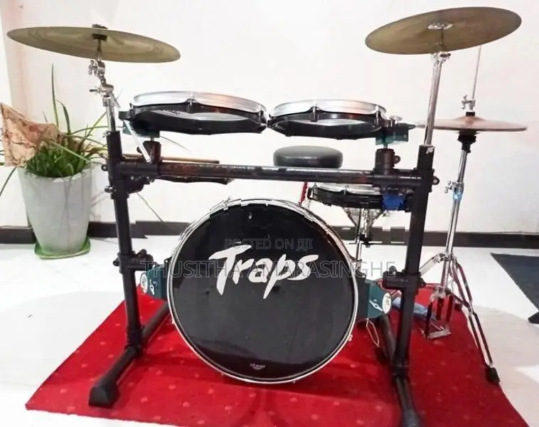 traps flat traveller drum set