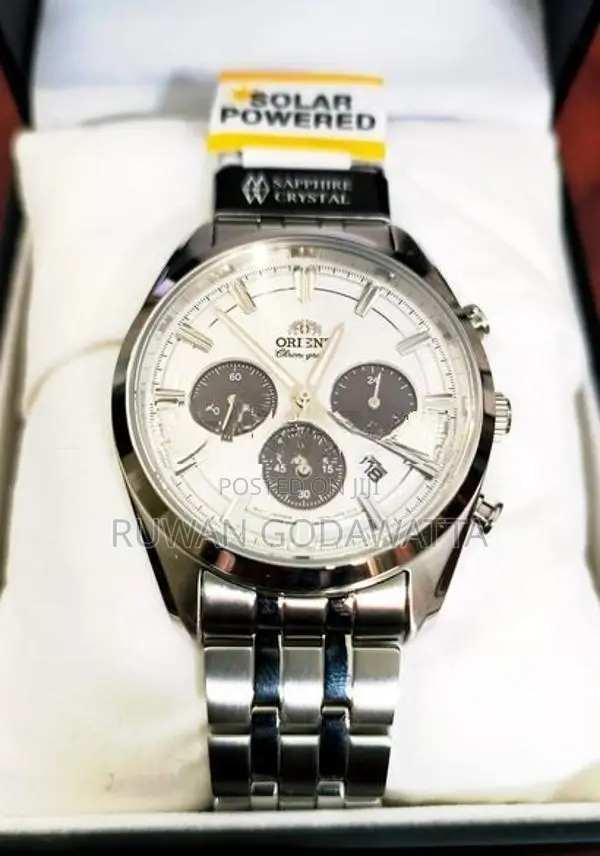 ORIENT Stretto Chronograph solar-powered Watch-Brand New
