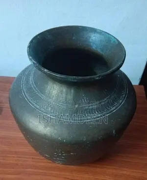 Antique Brass Lota – Hand Engraved