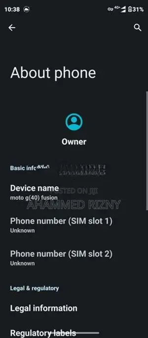 Moto G4 128GB (Used)