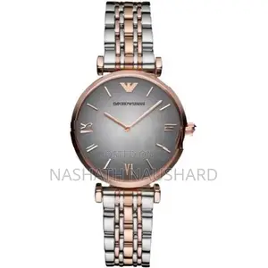Authentic Emporio Armani Ladies Two-Tone Luxury Watch