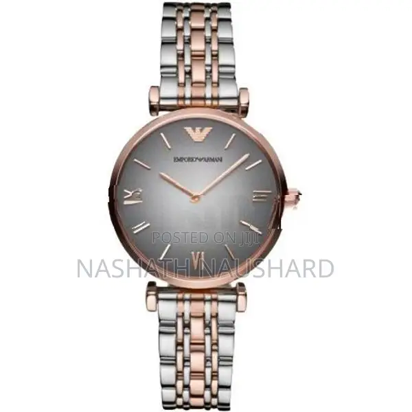 Authentic Emporio Armani Ladies Two-Tone Luxury Watch