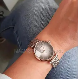 Authentic Emporio Armani Ladies Two-Tone Luxury Watch
