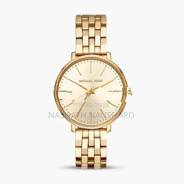 Authentic Michael Kors Gold Tone Steel Ladies Watch
