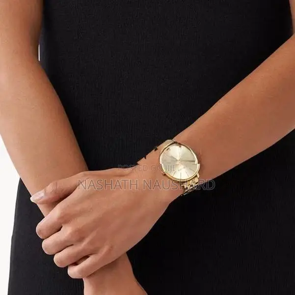 Authentic Michael Kors Gold Tone Steel Ladies Watch