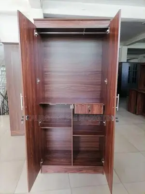 New Melamine 2 Door Cupboard 6*2.5Ft Wardrobe