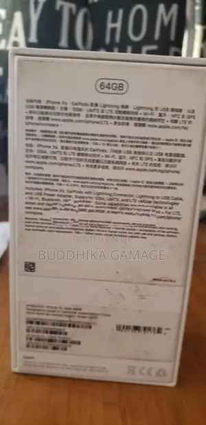 iphone xs empty box