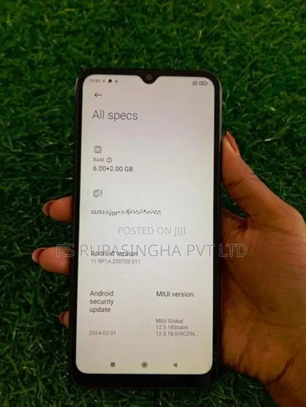 Xiaomi Redmi 10A 6+2GB, 128GB (Used)