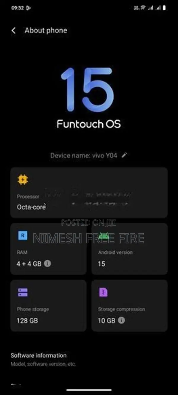 Vivo Y04 (Used)