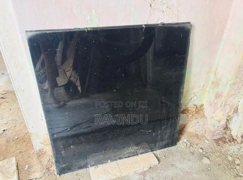 Black Window Glass